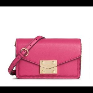 CORRINE LEATHER SHOULD BAG